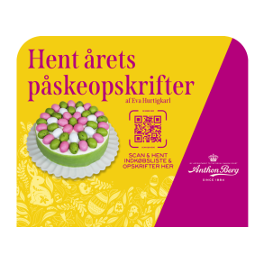 T11 000 Topskilt Anthon Berg P�skeopskrift