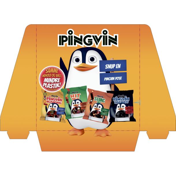 T21 010	Topskilt Pingvin Blanding